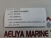 Siemens 3Sb14 00-0B Contact Block