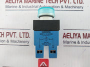 Siemens 3Sb14 04-2Hz2 Sky Blue Lens Assembly Indicator Push Button Is 13947-5-1