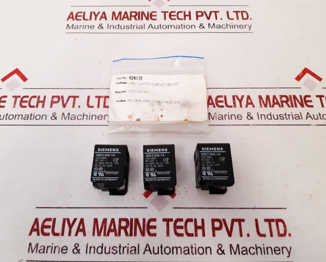 Siemens 3Se3 000-1A Limit Switch