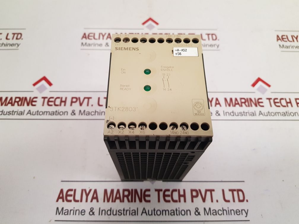 Siemens 3Tk2803-0Bb4 Contactor Safety Relay 6A/240V Ac