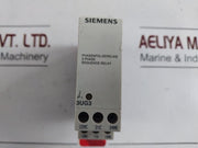 Siemens 3Ug3511-1Bq50 3 Phase Sequence Relay 8A/250Vac 1/3Hp 240Vac