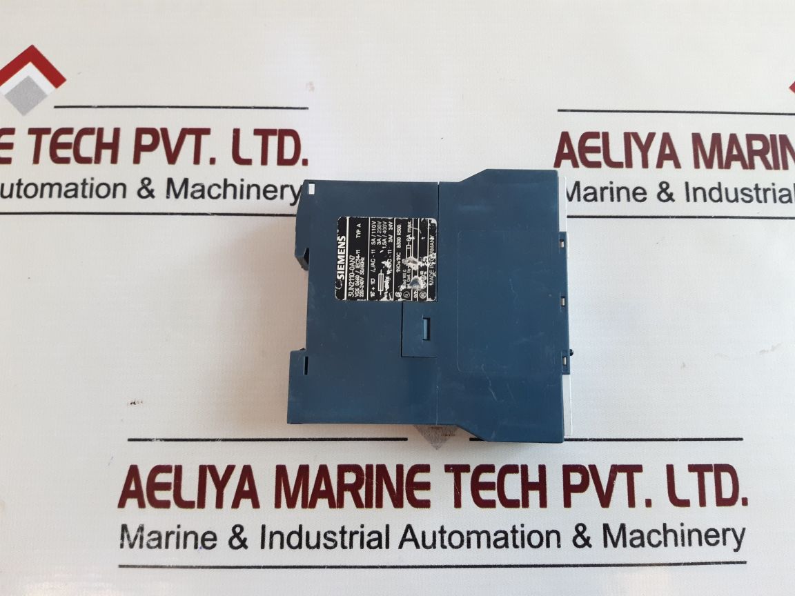 Siemens 3Un2110-0An7 Thermistor Motor Protection Relay