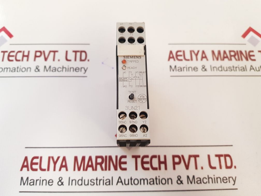 Siemens 3Un2131-0An7 Thermistor Motor Protection Relay