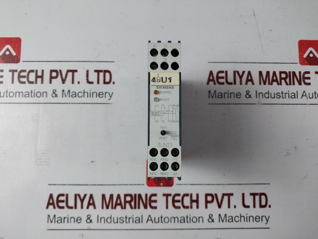 Siemens 3Un2131-0An7 Thermistor Motor Protection Relay