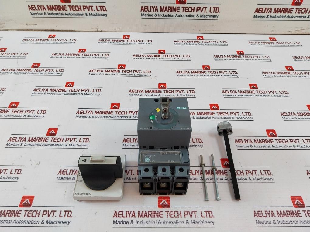 Siemens 3Va9157-0Gk00 Circuit Breaker 800V 3Va1120-5Ee32-0Aa0