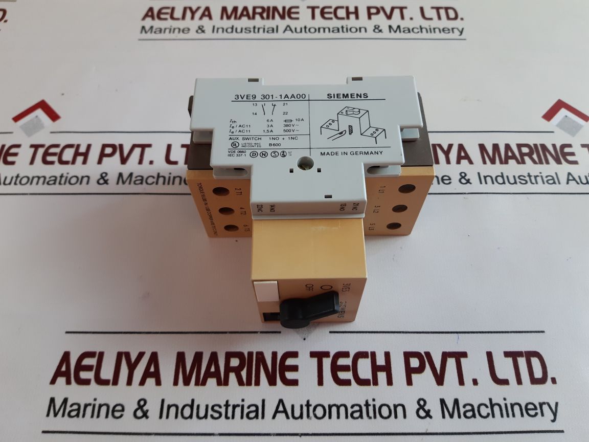 Siemens 3Ve3000-2Ma00 Motor Starter