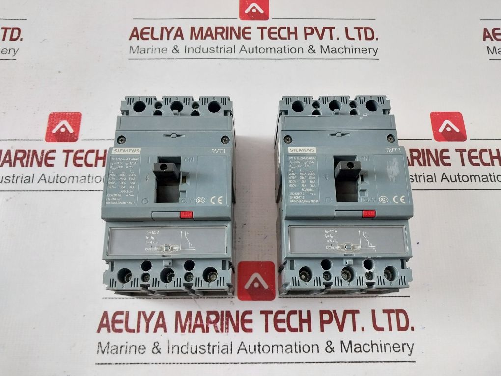 Siemens 3Vt1712-2Da36-0Aa0 Circuit Breaker