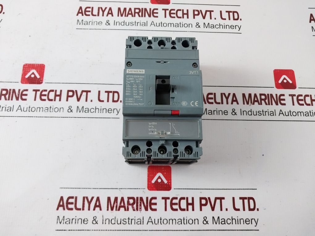 Siemens 3Vt1712-2Da36-0Aa0 Circuit Breaker