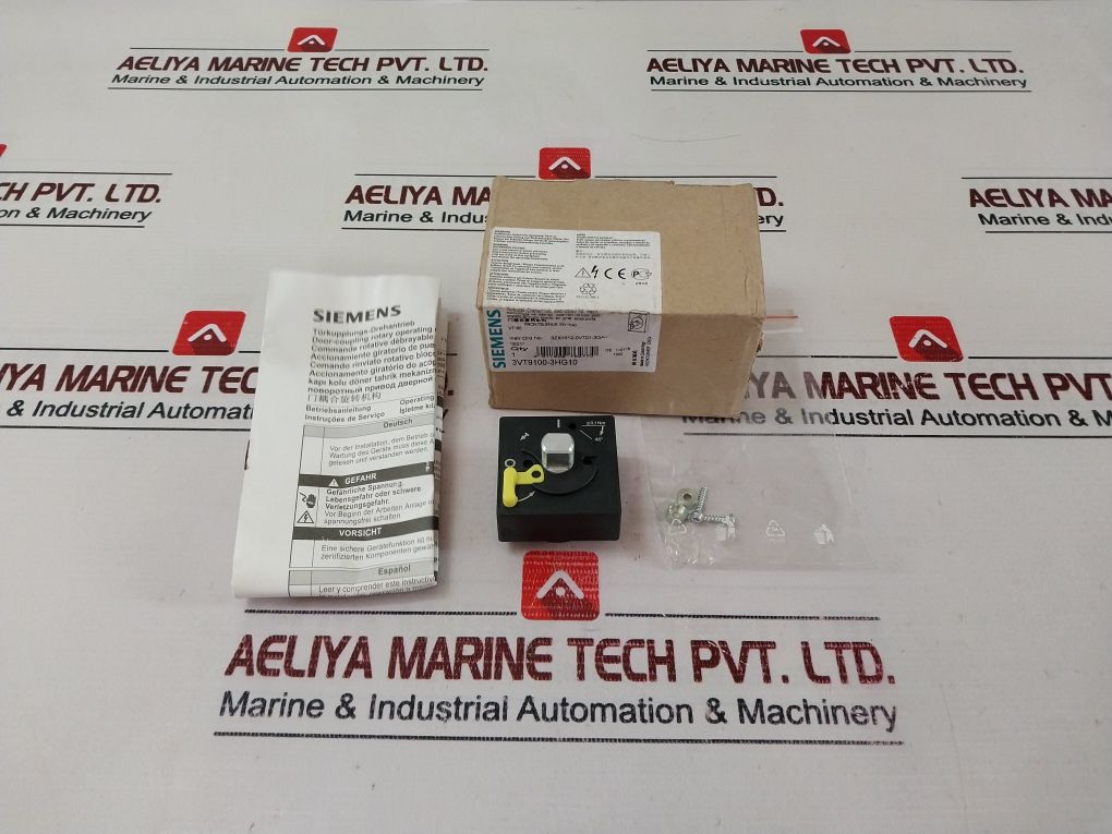 Siemens 3Vt9100-3Hg10 Door-coupling Rotary Operating Mechanism Sw Ip40