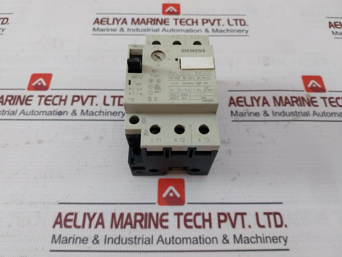 Siemens 3Vu1300-1Mg00 Circuit Breaker For Motor Protection P49310001 600V Ac