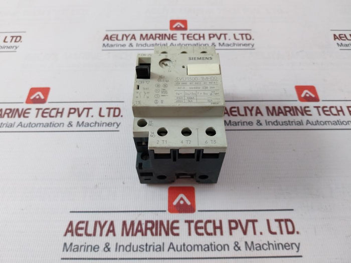 Siemens 3Vu1300-1Mh00 Circuit-breaker For Motor Protection 600V Ac 25 Fla