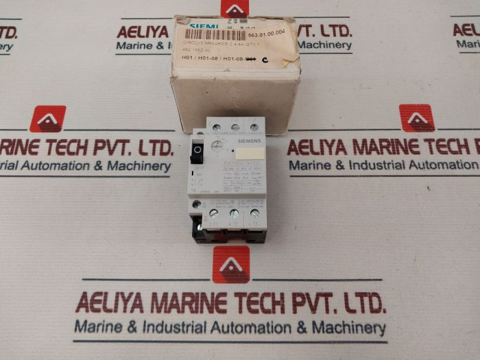 Siemens 3Vu1300-1Mj00 Circuit Breaker 2.4-4A