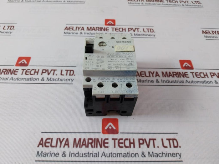 Siemens 3Vu1300-2Mg00 Motor Protection Circuit Breaker – 1-1.6A 380V 2No Aux