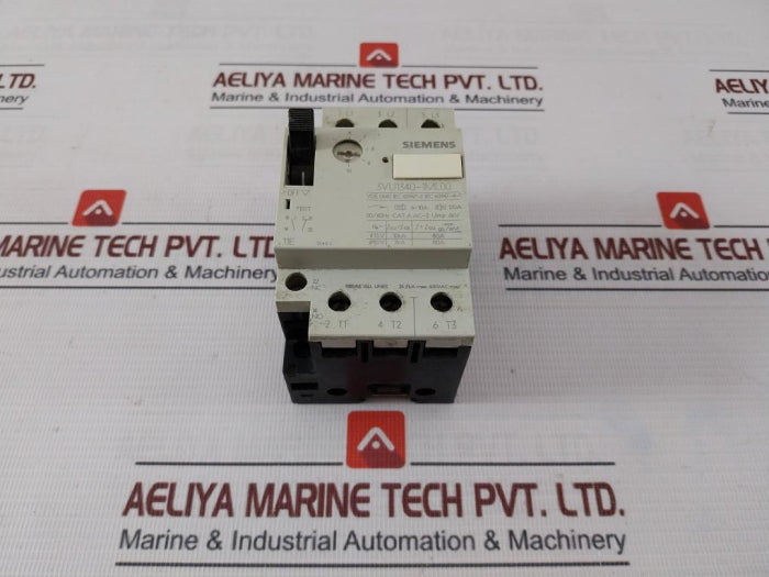 Siemens 3Vu1340-1Ml00 Circuit Breaker Iec 60947-2 600 Vac 50/60 Hz 120A 6 Kv