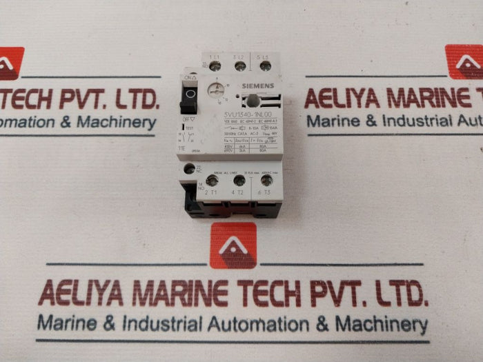 Siemens 3Vu1340-1Nl00 Circuit Breaker 50/60Hz