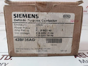 Siemens Definite Purpose Contactor 42Bf35Ag