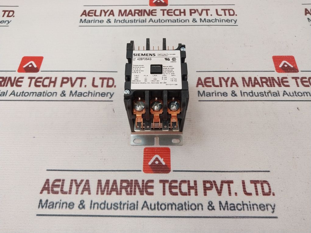 Siemens 42Bf35Ag Definite Purpose Contactor 