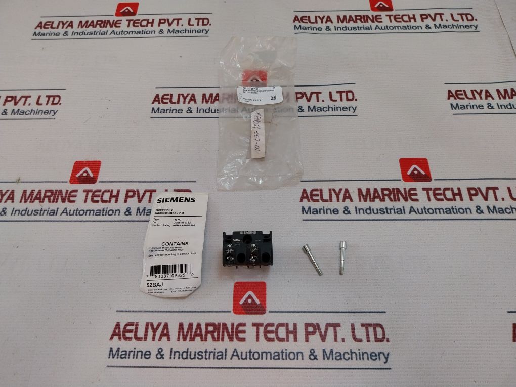 Siemens 52Baj Contact Block Assembly A600/P600