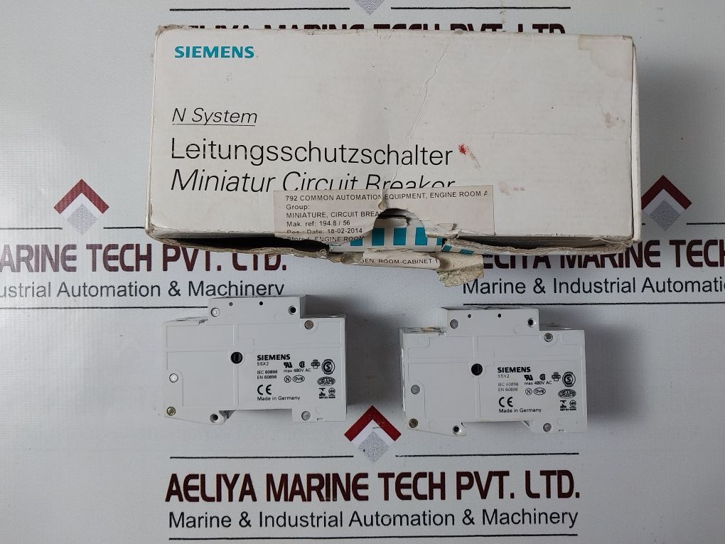 Siemens 5 Sx22 B10 Miniature Circuit Breaker