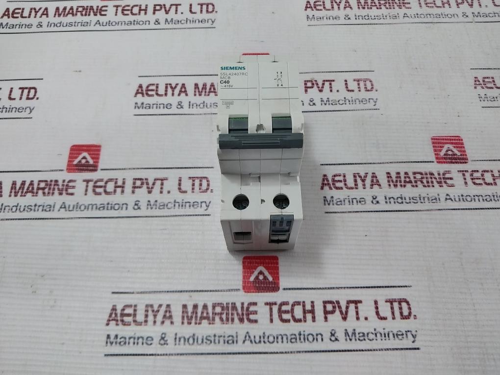 Siemens 5Sl42407Rc 2 Pole Circuit Breaker Cm/L-2255548