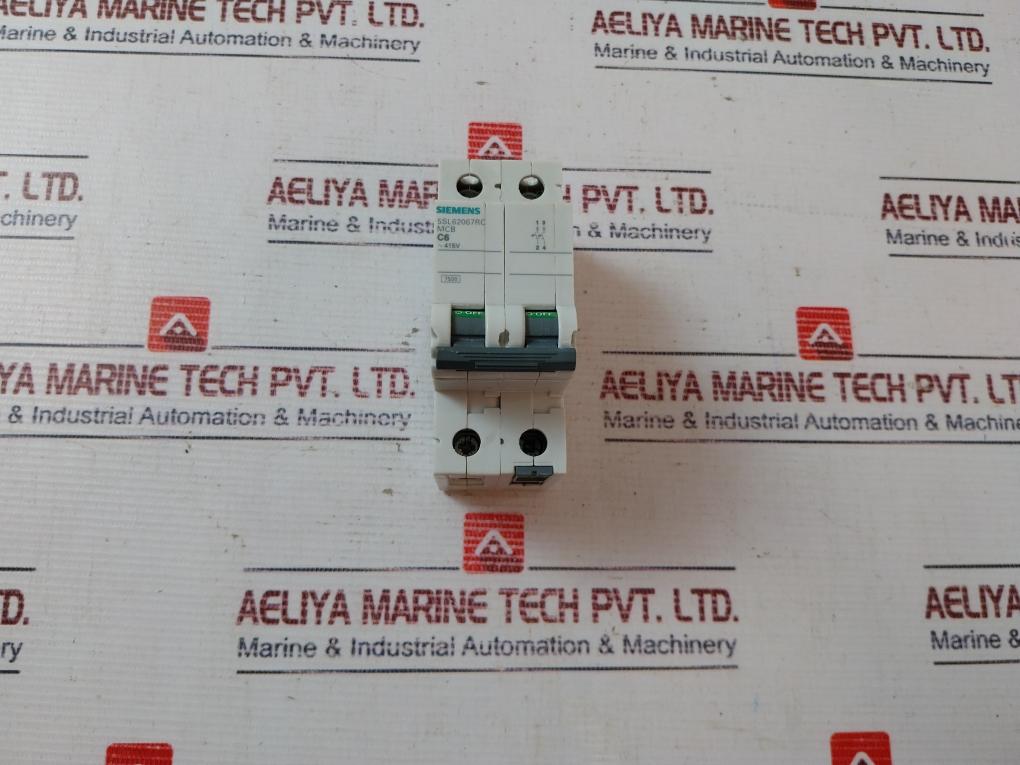 Siemens 5Sl62067Rc Miniature Circuit Breaker 415V