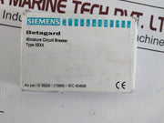 Lot of 5X SIEMENS 5SX4 Betagard Miniature Circuit Breaker 5SX41327RC C32A 1P