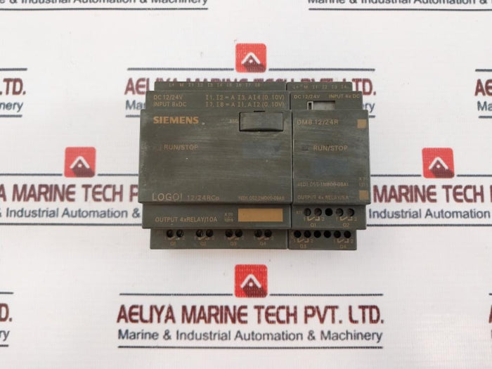 Siemens 6Ed1 052-2Md00-0Ba6/ 6Ed1 055-1Mb00-0Ba1 Logo! 12/24Rco Logic Module