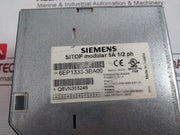 Siemens 6Ep1333-3Ba00 Sitop Power Supply 120-230/230V-500V 2.2/1.2A 50-60Hz