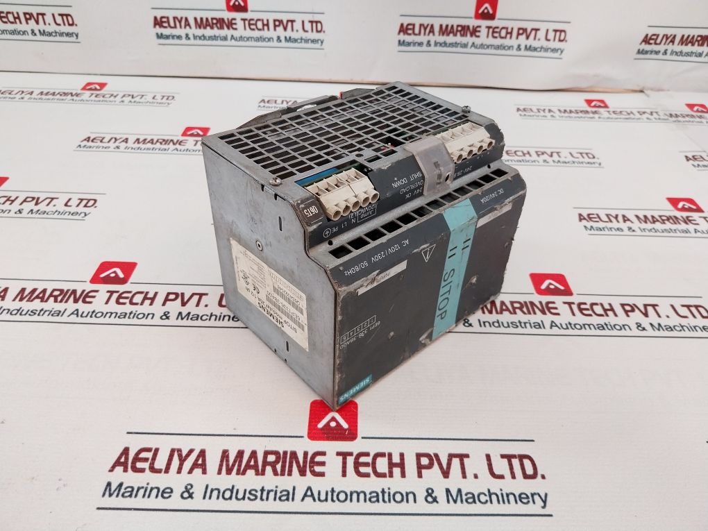 Siemens 6Ep1 336-3Ba00 1/2Ph Power Supply Modular 20A – Aeliya Marine