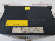 Siemens 6Es5101-8Ua13 Simatic S5-101U Central Controller Module Plc 24Vdc