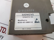 Siemens Simatic S5 6Es5 451-8Mr11Z Relay Output