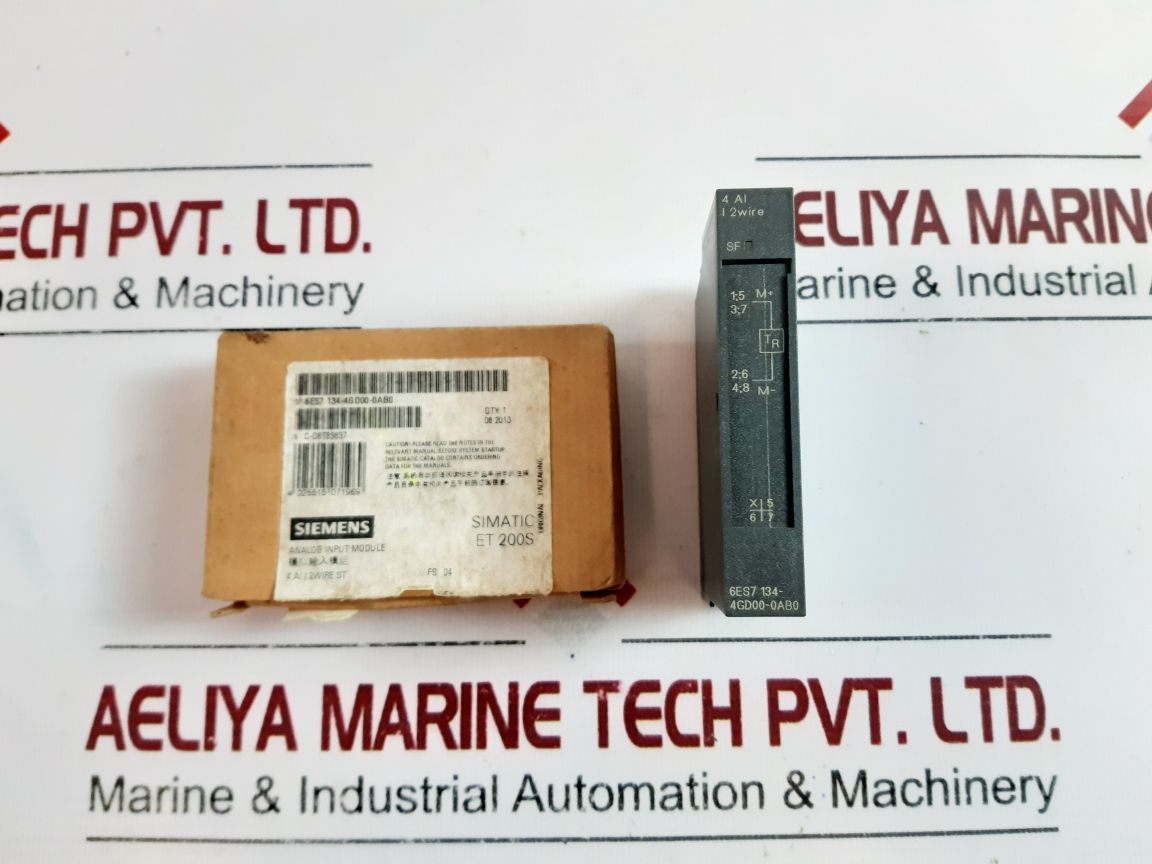 Siemens 6Es7 134-4Gd00-0Ab0 Analog Input Module