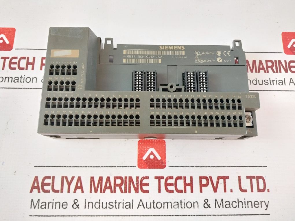 Siemens 6Es7 193-1Cl10-0Xa0 Terminal Block