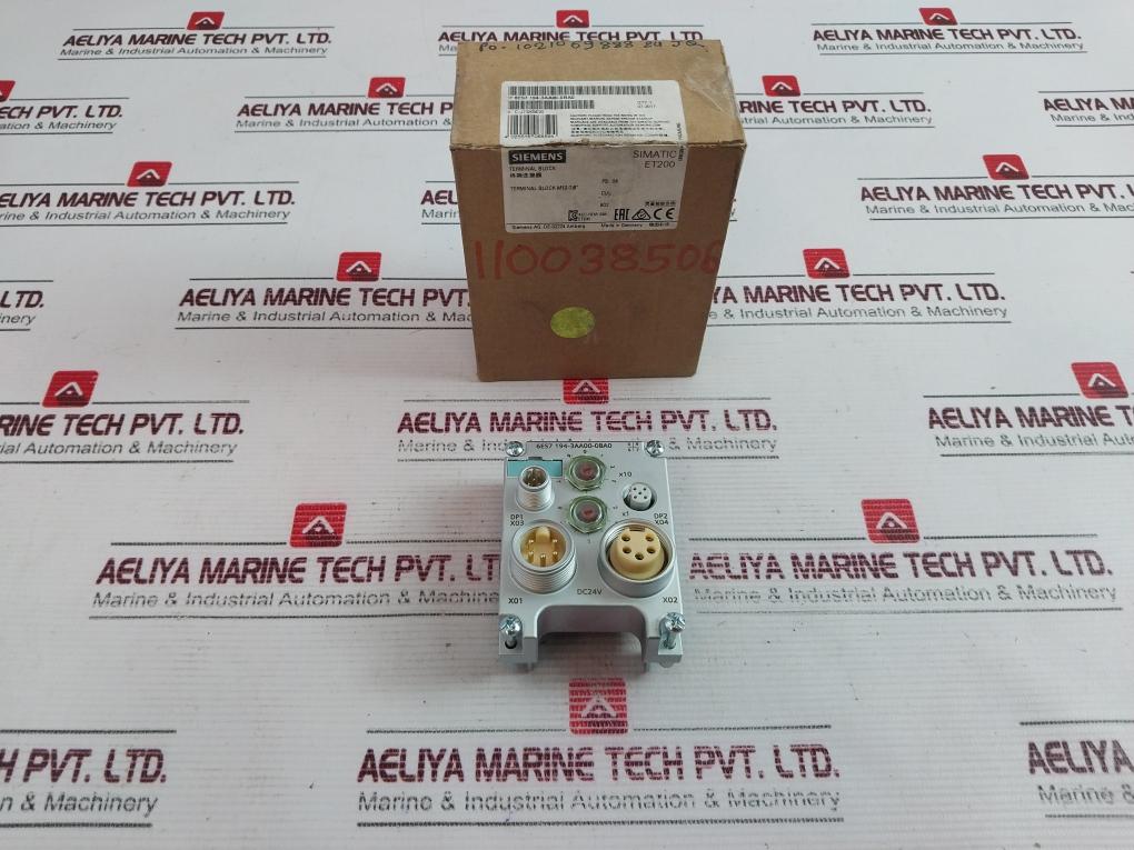 Siemens 6Es7 194-3Aa00-0Ba0 Terminal Block 100170313