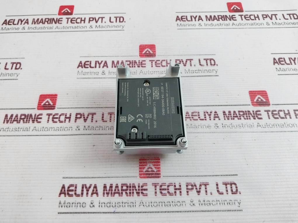 Siemens 6Es7 194-3Aa00-0Ba0 Terminal Block 100170313