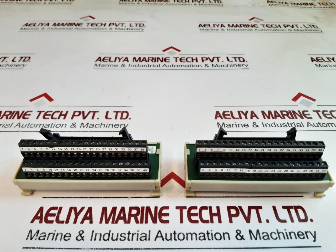 Siemens 6Es7 392-1An00-0Aa0 Terminal Block Free Shipping By Express