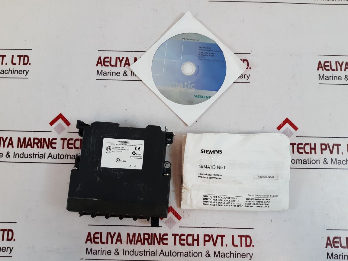 Siemens 6Gks005-0Ba00-1Aa3 Ethernet Switch
