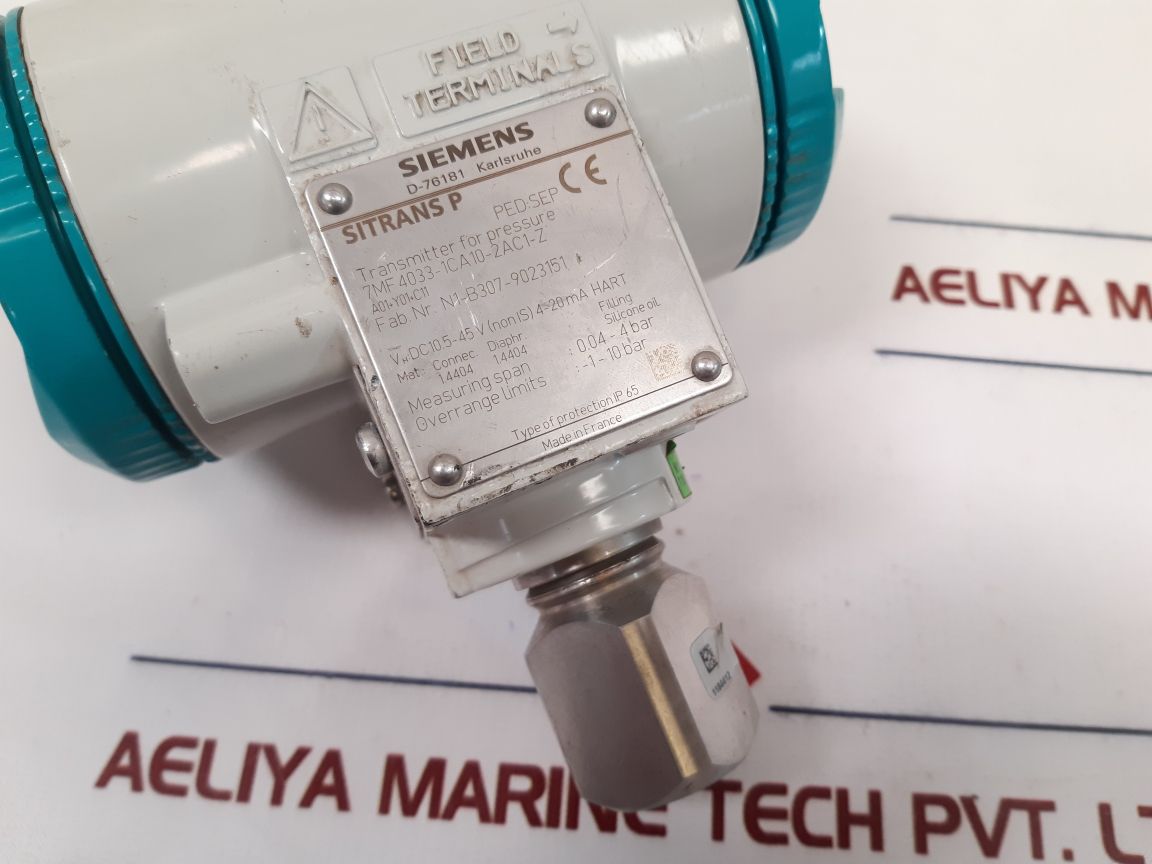 Siemens 7Mf4033-1Ca10-2Ac1-z Transmitter