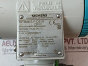 Siemens 7Mf4533-1Ha32-1Ac7-z Transmitter For Differential Pressure And Flow Fw. 11.03.06 