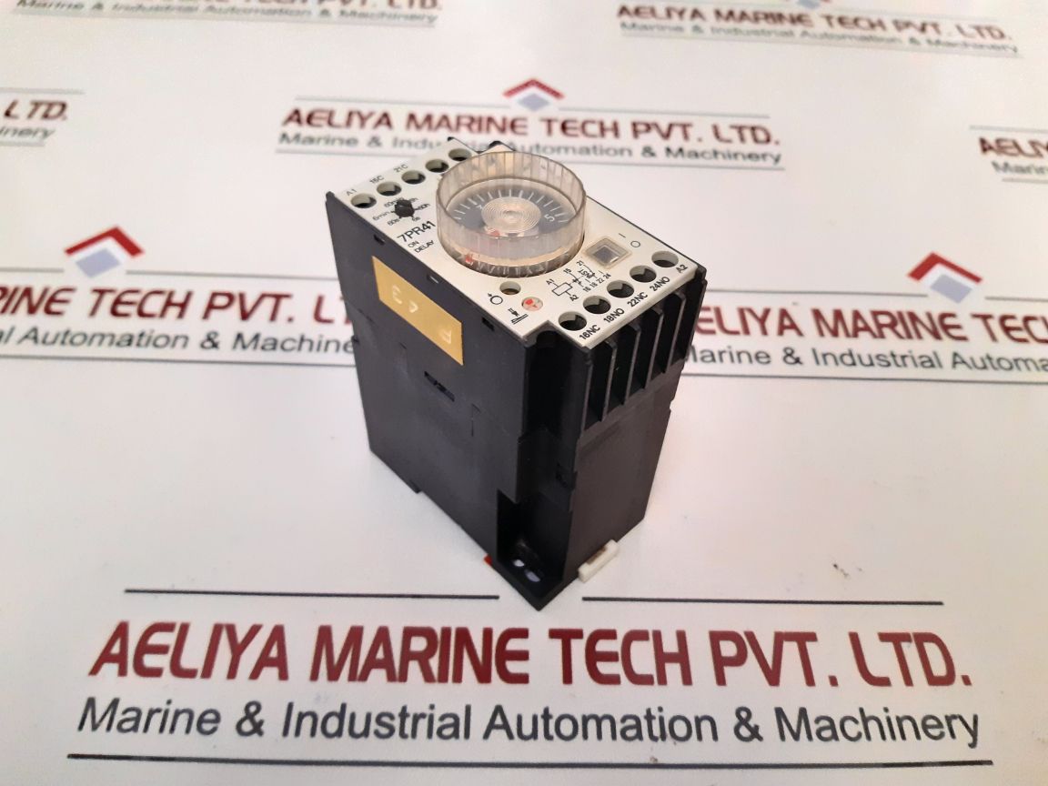 Siemens 7Pr4140-6Pm10 Timer 0.15 Sec To 60 H
