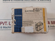 Siemens 7Pu1540-1Bn21-0Z Electronic Timer