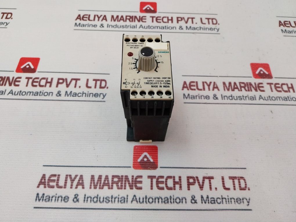Siemens 7Pu1540-8Bn41-0Z Electronic Timer