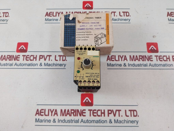 Siemens 7Pu2240-1Bb32-0Z Electronic Timer