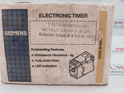 Siemens 7Pu2240-2Bn32-0Z On Delay Timer 6-60 Sec