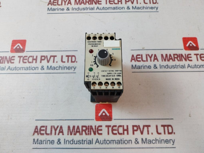 Siemens 7Pu2240-3Bg32-0Z Electronic Timer