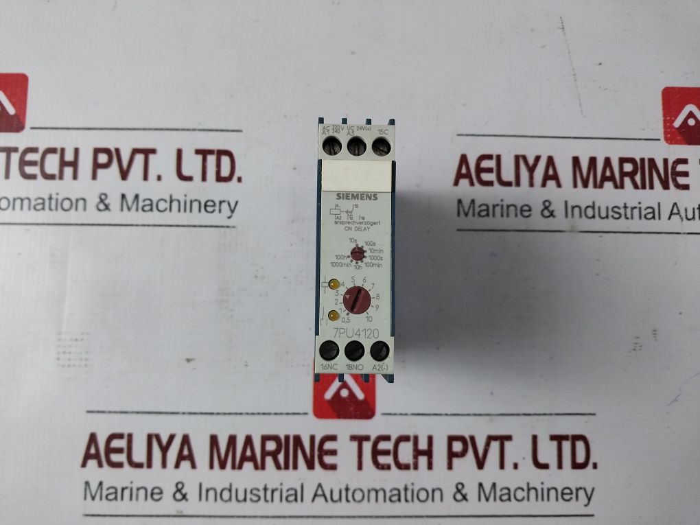 Siemens 7Pu4120-2An20 Time Delay Relay