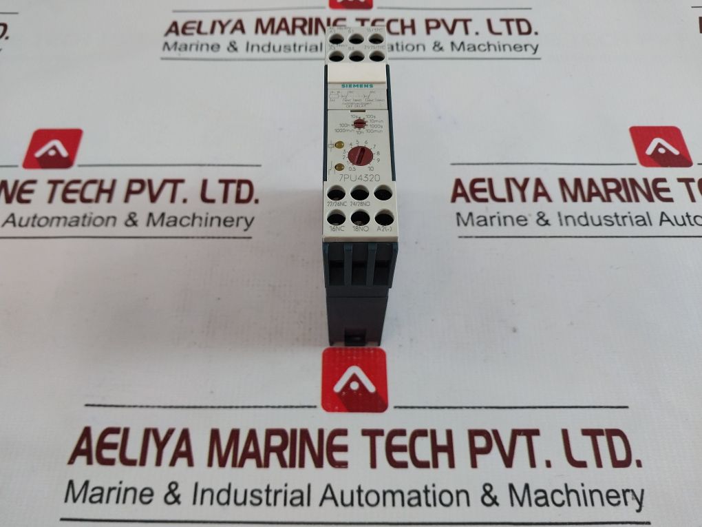 Siemens 7Pu4320-2Bj20 Time Relay Ac 110/127V Uc 24V