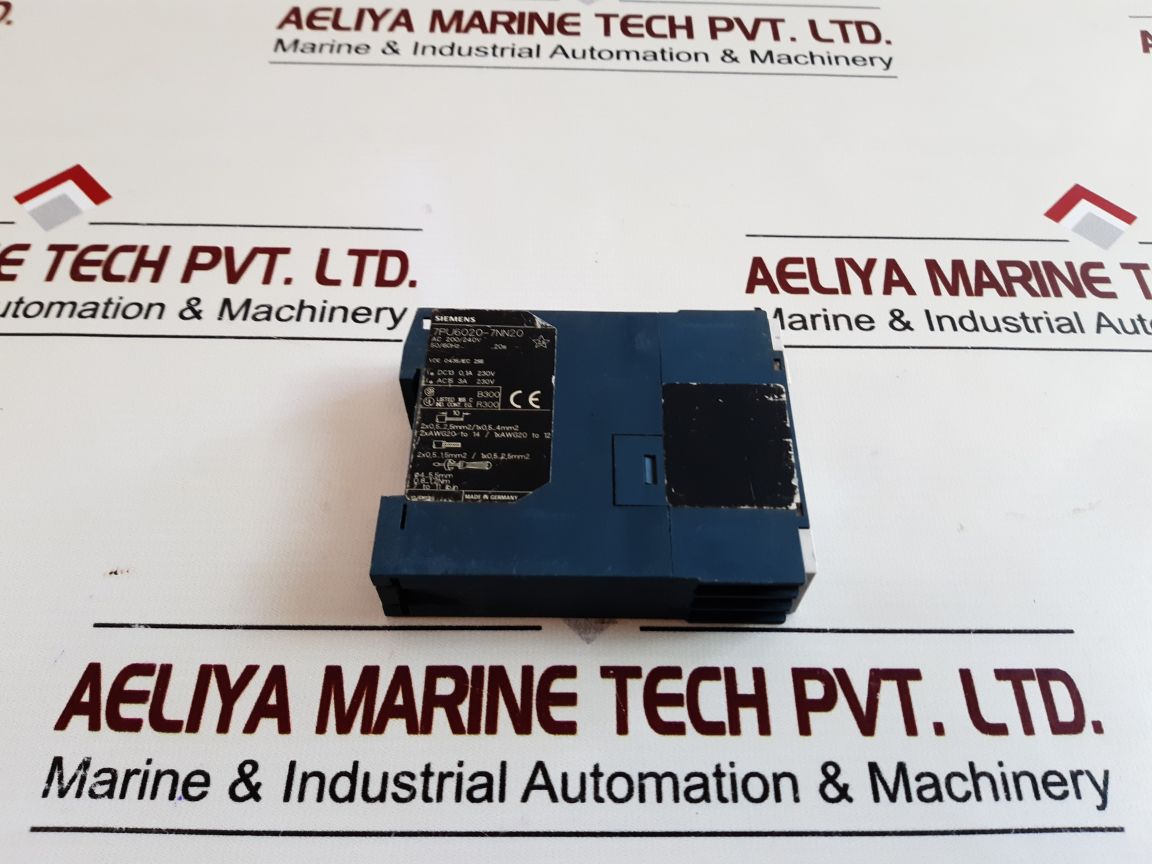 Siemens 7Pu6020-7Nn20 Star/Delta Time Relay Free Shipping By Express