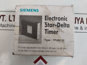 Siemens 7Pu60 20-3Nt2 Star-delta Time Delay Relay
