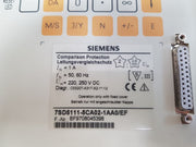 Siemens 7Sd5111-5Ca02-1Aa0/Ef Comparison Protection Relay